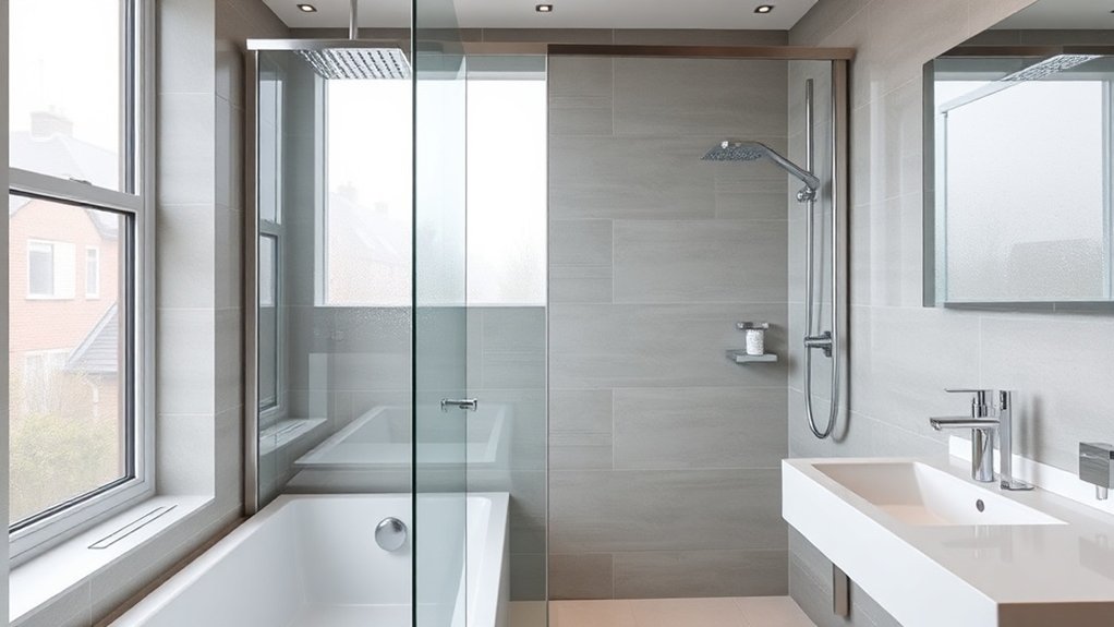 Semi-Frameless Shower Screens Highgate